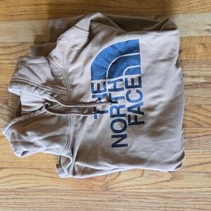 The North Face Men's Half Dome Pullover Hoodie Brown, size medium